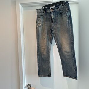 Zara distressed jeans